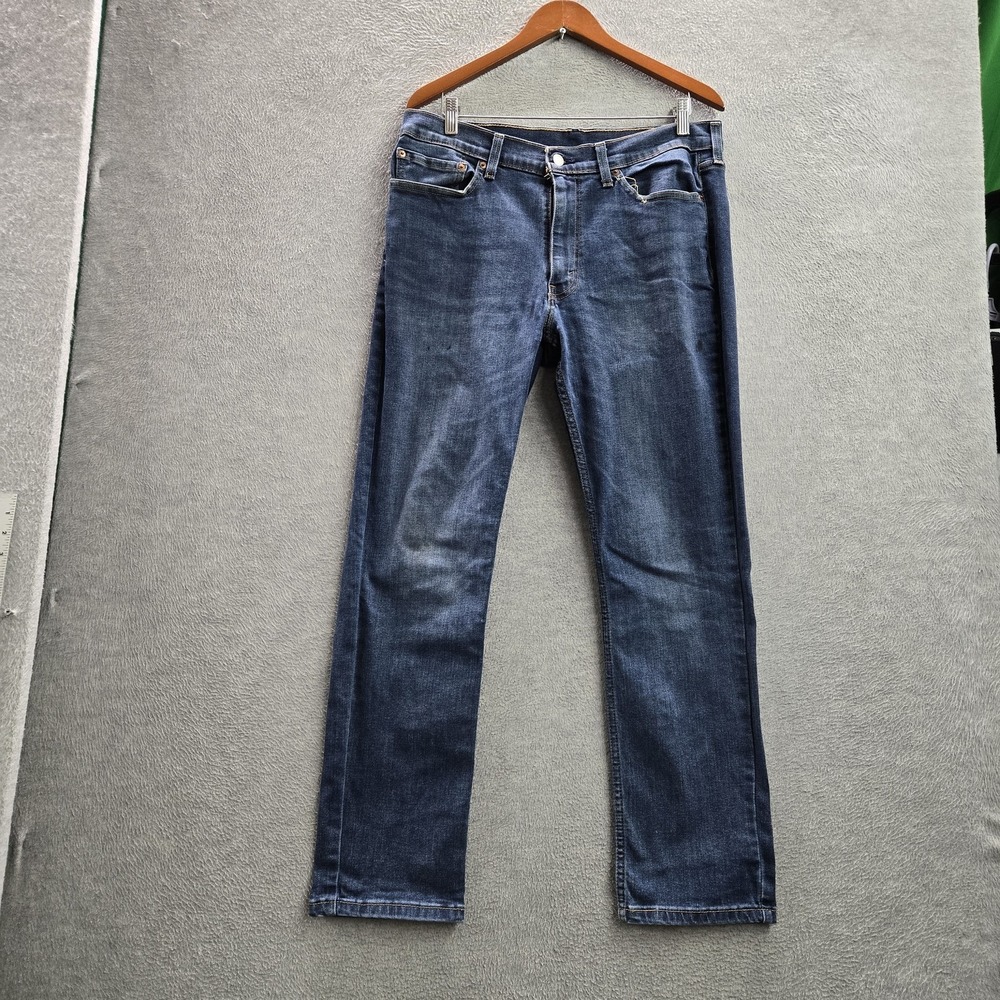 Levi's 511 Men Jeans 36X30 Blue Denim Slim Fit 29" Inseam